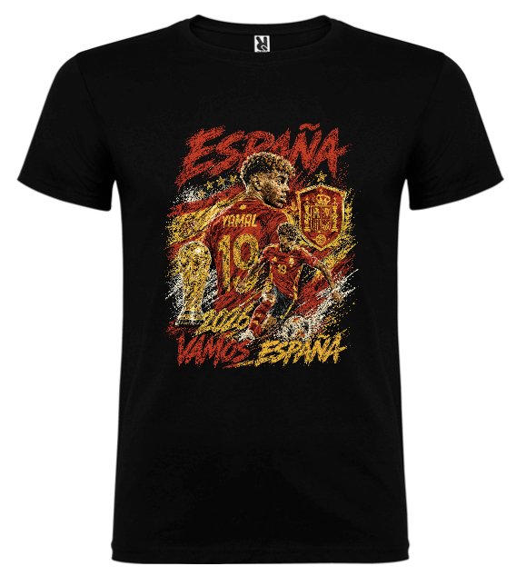 CAMISETA ESPAÑA - LAMINE 19