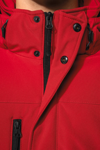 K650 - Parka softshell acolchada con capucha hombre