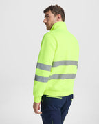 Sudadera media cremallera de alta visibilidad - SPICA