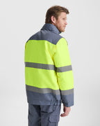 Chaqueta acolchada bicolor de alta visibilidad - EPSYLON