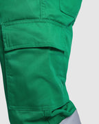 Pantalón largo multibolsillos bicolor de alta visibilidad - ENIX