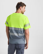 Camiseta manga corta alta visibilidad transpirable - TAURI
