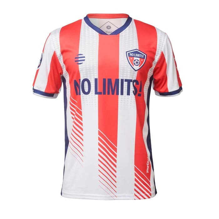 Kit Futbol premier con cuello de pico romo