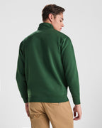 Sudadera unisex con cremallera frontal y cuello alto - ULAN